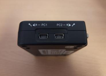 Slim KVM Switch Intellinet inkl. 2 x Kabelsatz